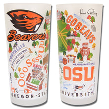 Load image into Gallery viewer, Oregon State University Collegiate Drinking Glass Glass catstudio
