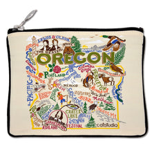 Load image into Gallery viewer, Oregon Zip Pouch - Natural Pouch catstudio
