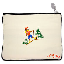 Load image into Gallery viewer, Oregon Zip Pouch - Natural Pouch catstudio
