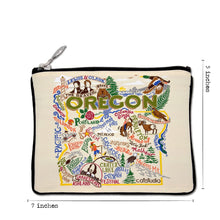 Load image into Gallery viewer, Oregon Zip Pouch - Natural Pouch catstudio

