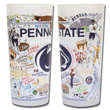 Load image into Gallery viewer, Penn State University Collegiate Drinking Glass Glass catstudio
