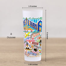 Load image into Gallery viewer, Pennsylvania Shot Glass Shot Glass catstudio 
