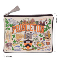 Load image into Gallery viewer, Princeton University Collegiate Zip Pouch Pouch catstudio
