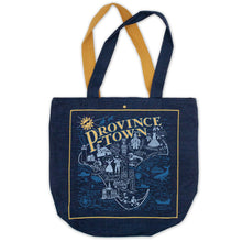 Load image into Gallery viewer, Provincetown Denim Tote Bag Denim Tote Bag catstudio 
