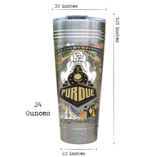 Load image into Gallery viewer, Purdue University Collegiate Thermal Tumbler Thermal Tumbler catstudio
