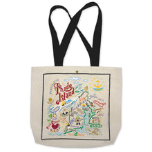 Load image into Gallery viewer, Rhode Island Tote Bag Canvas Tote Bag catstudio 
