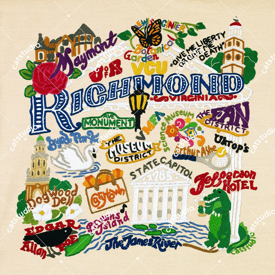 Richmond Fine Art Print Art Print catstudio