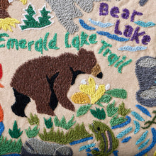 Load image into Gallery viewer, Rocky Mountain National Park Hand-Embroidered Pillow Pillow catstudio 
