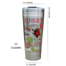 Load image into Gallery viewer, Rutgers University Collegiate Thermal Tumbler Thermal Tumbler catstudio
