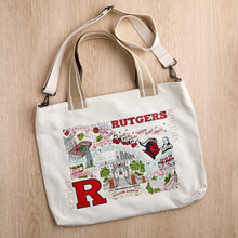 Load image into Gallery viewer, Rutgers University Collegiate Tote Bag Collegiate Collegiate Tote Bag catstudio 
