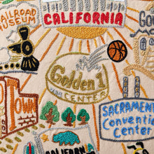 Load image into Gallery viewer, Sacramento Hand-Embroidered Pillow Pillow catstudio 
