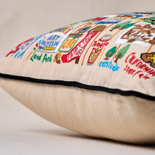 Load image into Gallery viewer, Sacramento Hand-Embroidered Pillow Pillow catstudio 

