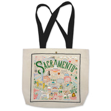 Load image into Gallery viewer, Sacramento Tote Bag Canvas Tote Bag catstudio 
