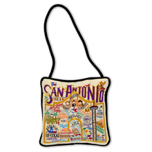 Load image into Gallery viewer, San Antonio Mini Pillow Ornament Mini Pillow catstudio
