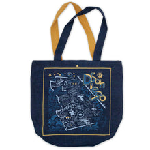 Load image into Gallery viewer, San Diego Denim Tote Bag Denim Tote Bag catstudio 

