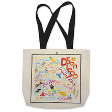 Load image into Gallery viewer, San Diego Tote Bag Canvas Tote Bag catstudio 

