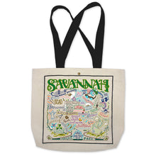 Load image into Gallery viewer, Savannah Tote Bag Canvas Tote Bag catstudio 
