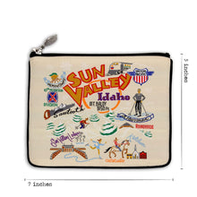 Load image into Gallery viewer, Ski Sun Valley Zip Pouch Pouch catstudio
