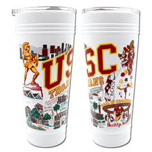 Load image into Gallery viewer, Southern California, University of (USC) Collegiate Thermal Tumbler in White - Limited Edition! Thermal Tumbler catstudio 
