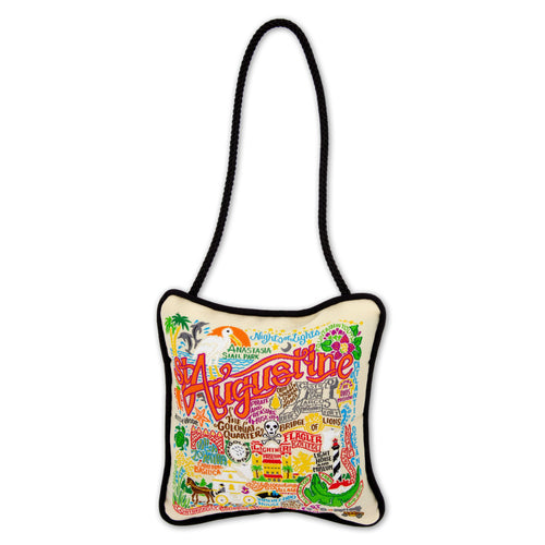 St Augustine woven Mini Pillow Ornament by catstudio