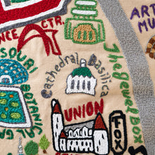 Load image into Gallery viewer, St. Louis Hand-Embroidered Pillow Pillow catstudio 
