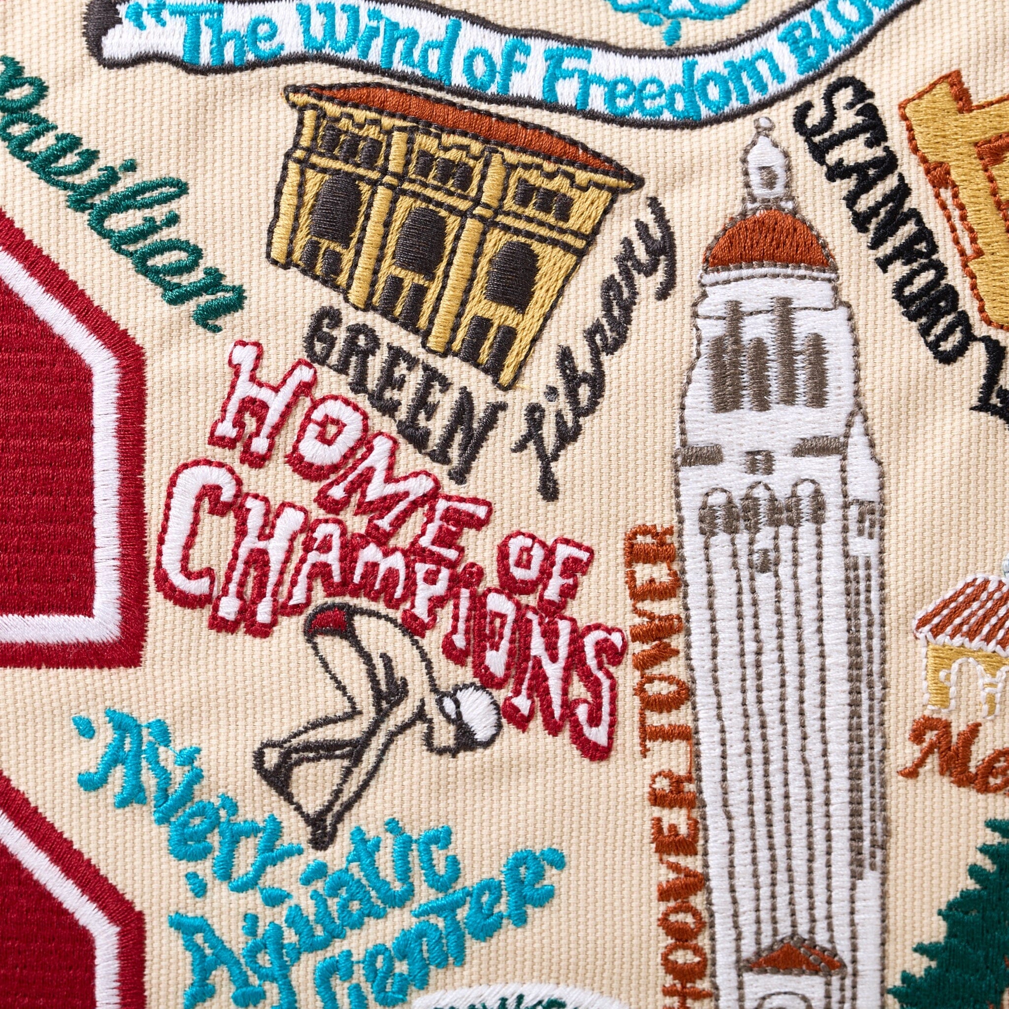 Stanford Embroidered Pillow | Collegiate Collection by catstudio