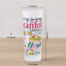 Load image into Gallery viewer, Stanford University Collegiate Shot Glass Shot Glass catstudio 
