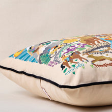Load image into Gallery viewer, Summer Colorado Hand-Embroidered Pillow Pillow catstudio 
