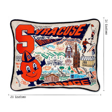 Load image into Gallery viewer, Syracuse University Collegiate Embroidered Pillow Pillow catstudio 
