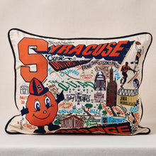 Load image into Gallery viewer, Syracuse University Collegiate Embroidered Pillow Pillow catstudio 
