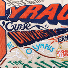 Load image into Gallery viewer, Syracuse University Collegiate Embroidered Pillow Pillow catstudio 

