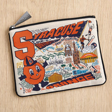 Load image into Gallery viewer, Syracuse University Collegiate Zip Pouch Pouch catstudio 
