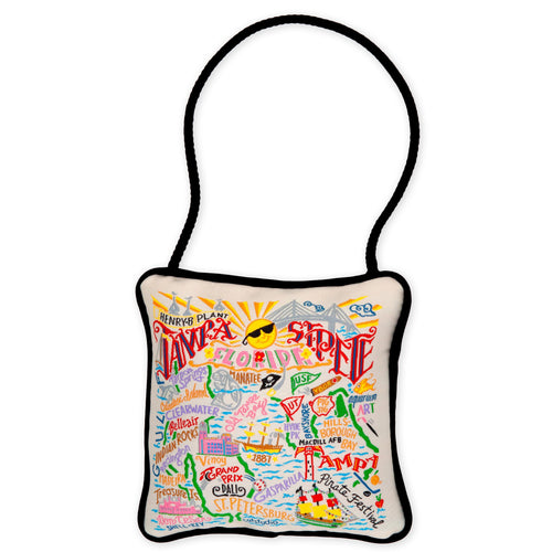 Tampa/St Pete Mini Pillow Ornament Mini Pillow catstudio