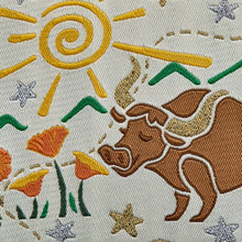 Load image into Gallery viewer, Taurus Astrology Zip Pouch Pouch catstudio 
