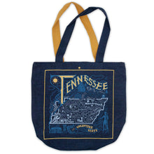 Load image into Gallery viewer, Tennessee Denim Tote Bag Denim Tote Bag catstudio 
