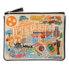 Load image into Gallery viewer, Tennessee, University of Collegiate Zip Pouch Pouch catstudio 
