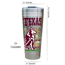 Load image into Gallery viewer, Texas A&amp;M University Collegiate Thermal Tumbler Thermal Tumbler catstudio
