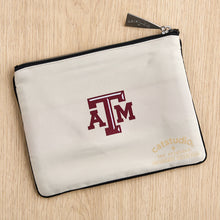 Load image into Gallery viewer, Texas A&amp;M University Collegiate Zip Pouch Pouch catstudio 
