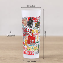Load image into Gallery viewer, Texas Tech University Collegiate Shot Glass Shot Glass catstudio 

