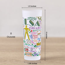 Load image into Gallery viewer, Tulsa Shot Glass Shot Glass catstudio 
