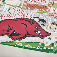 Load image into Gallery viewer, University of Arkansas Collegiate Tote Bag Collegiate Collegiate Tote Bag catstudio 
