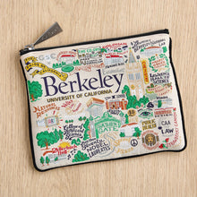 Load image into Gallery viewer, University of California, Berkeley Collegiate Zip Pouch Pouch catstudio 
