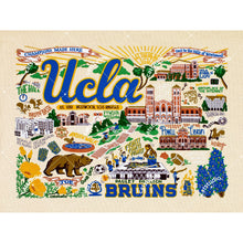 Load image into Gallery viewer, University of California Los Angeles (UCLA) Collegiate Fine Art Print Art Print catstudio 
