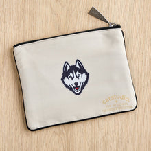 Load image into Gallery viewer, University of Connecticut Collegiate Zip Pouch Pouch catstudio 
