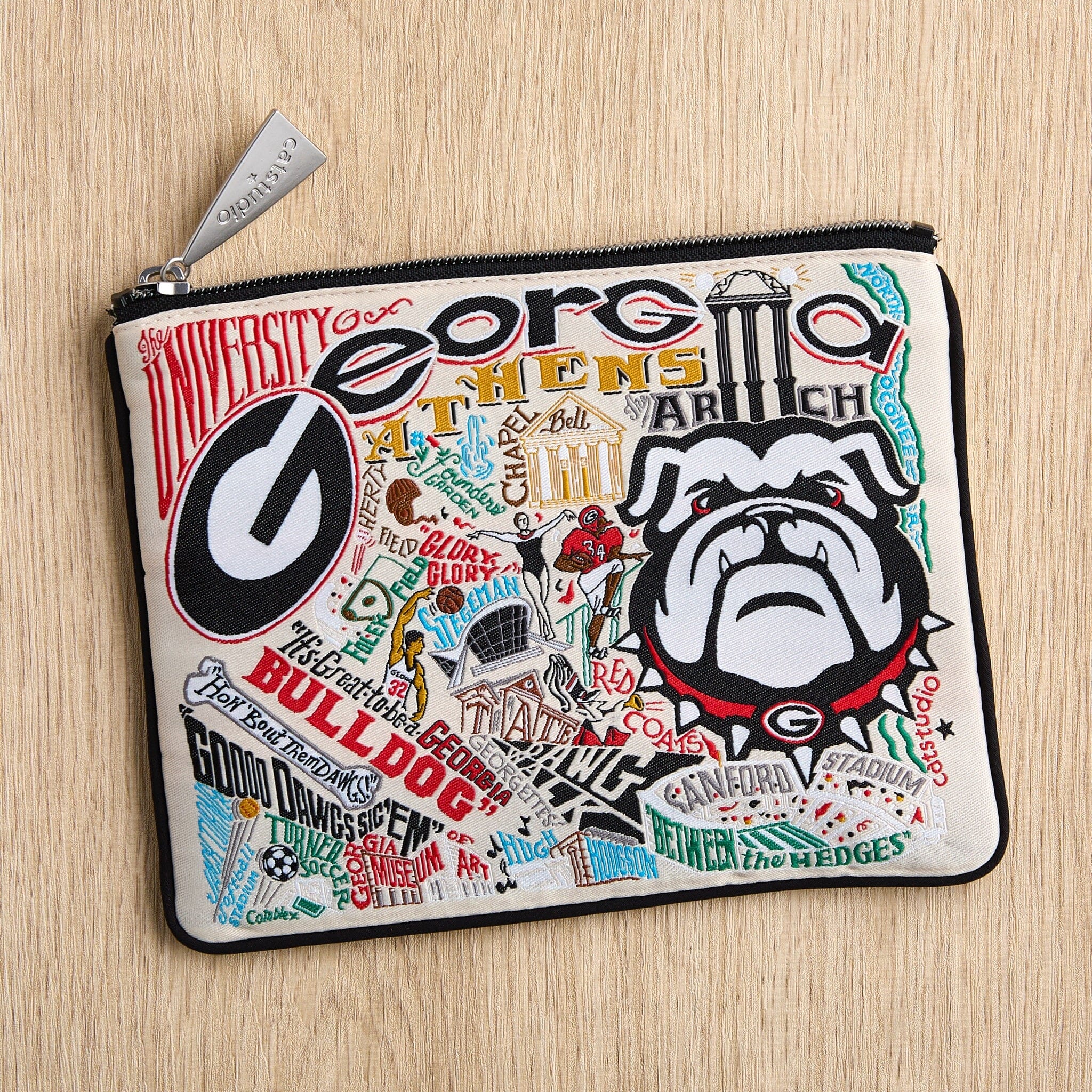 University of Georgia Zip Pouch | Collegiate Collection by