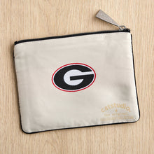 Load image into Gallery viewer, University of Georgia Collegiate Zip Pouch Pouch catstudio 
