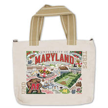 Load image into Gallery viewer, University of Maryland Collegiate Collegiate Tote Bag Collegiate Collegiate Tote Bag catstudio 
