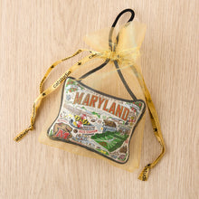 Load image into Gallery viewer, University of Maryland Collegiate Mini Pillow Ornament Mini Pillow catstudio 
