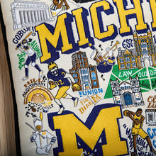Load image into Gallery viewer, University of Michigan Collegiate Zip Pouch Pouch catstudio 
