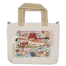 Load image into Gallery viewer, University of Minnesota Collegiate Tote Bag Collegiate Collegiate Tote Bag catstudio 
